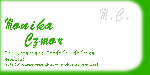 monika czmor business card